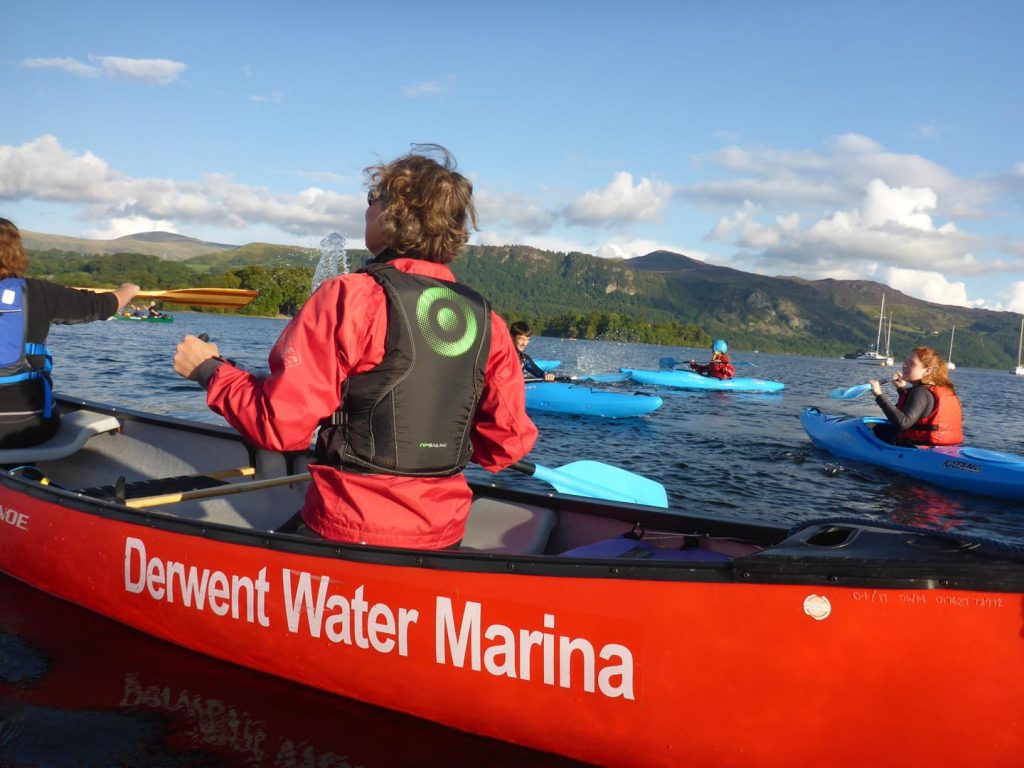 Kayak on Derwent Water