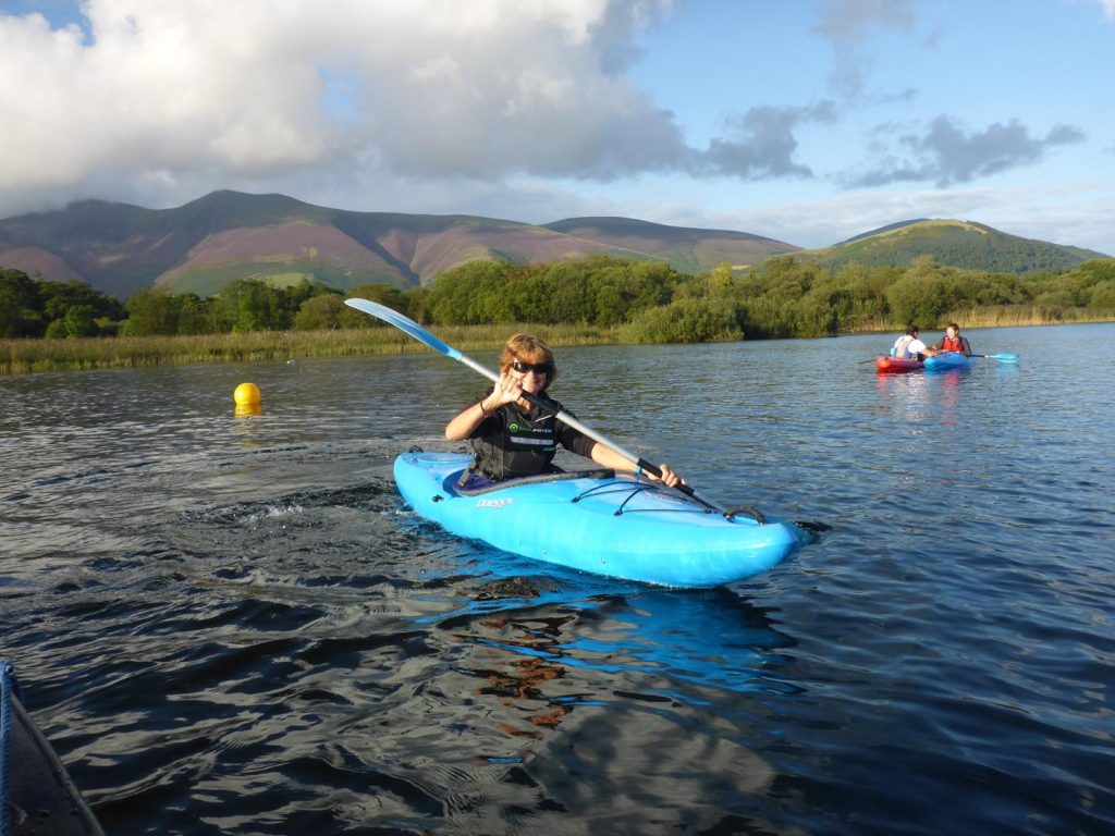 Kayak on Derwent Water