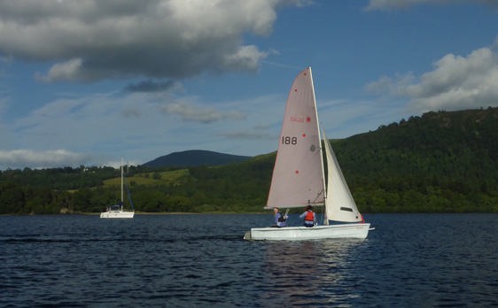 Sailing on Derwent Water