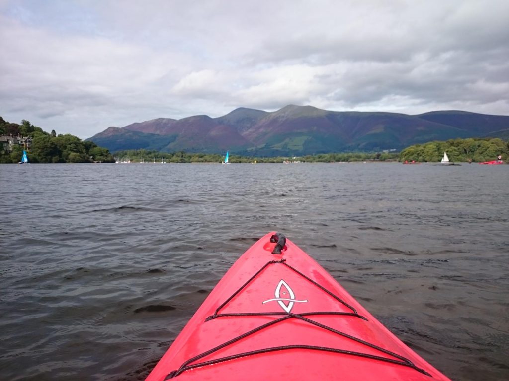 Canoe on Derwent Water Canoe on Derwent Water