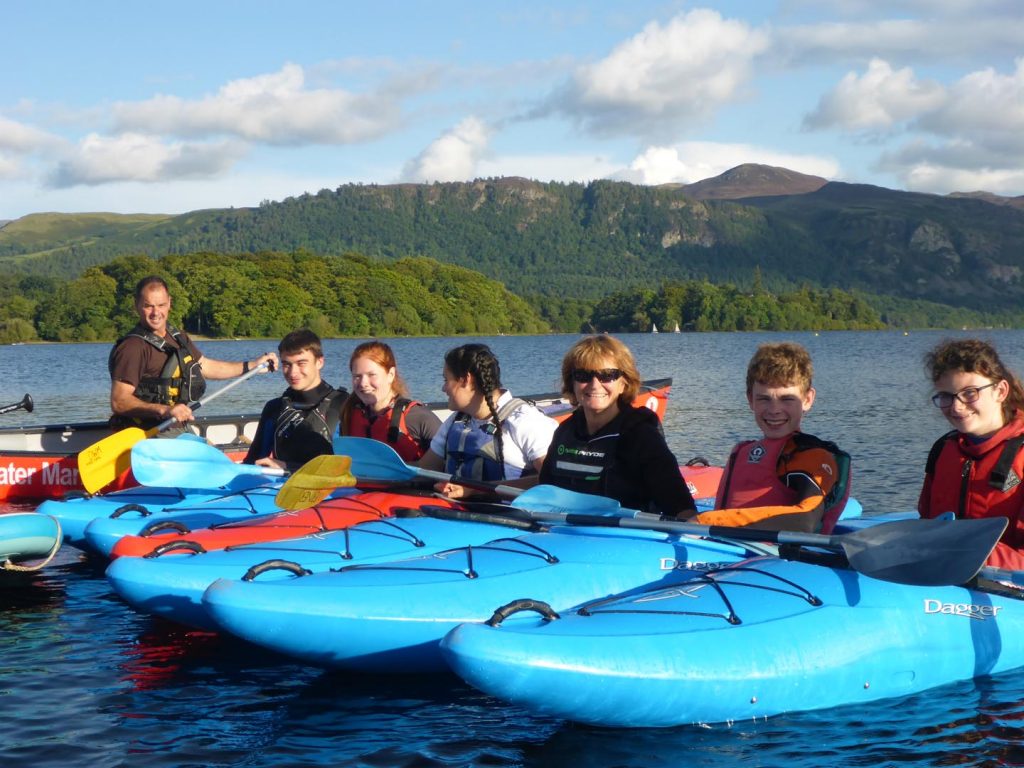 Kayaking in Lake District Kayaking in Lake District