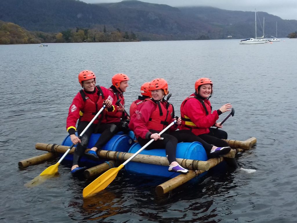 Raft building Raft building