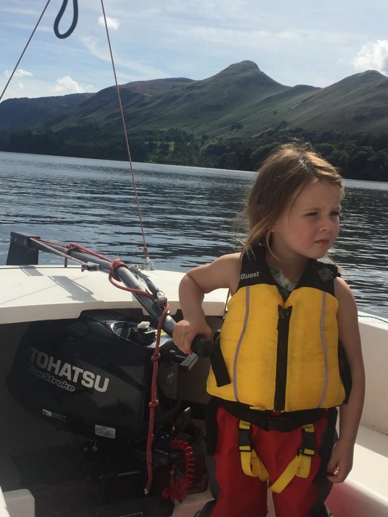 Sailing on Derwent Water Sailing on Derwent Water