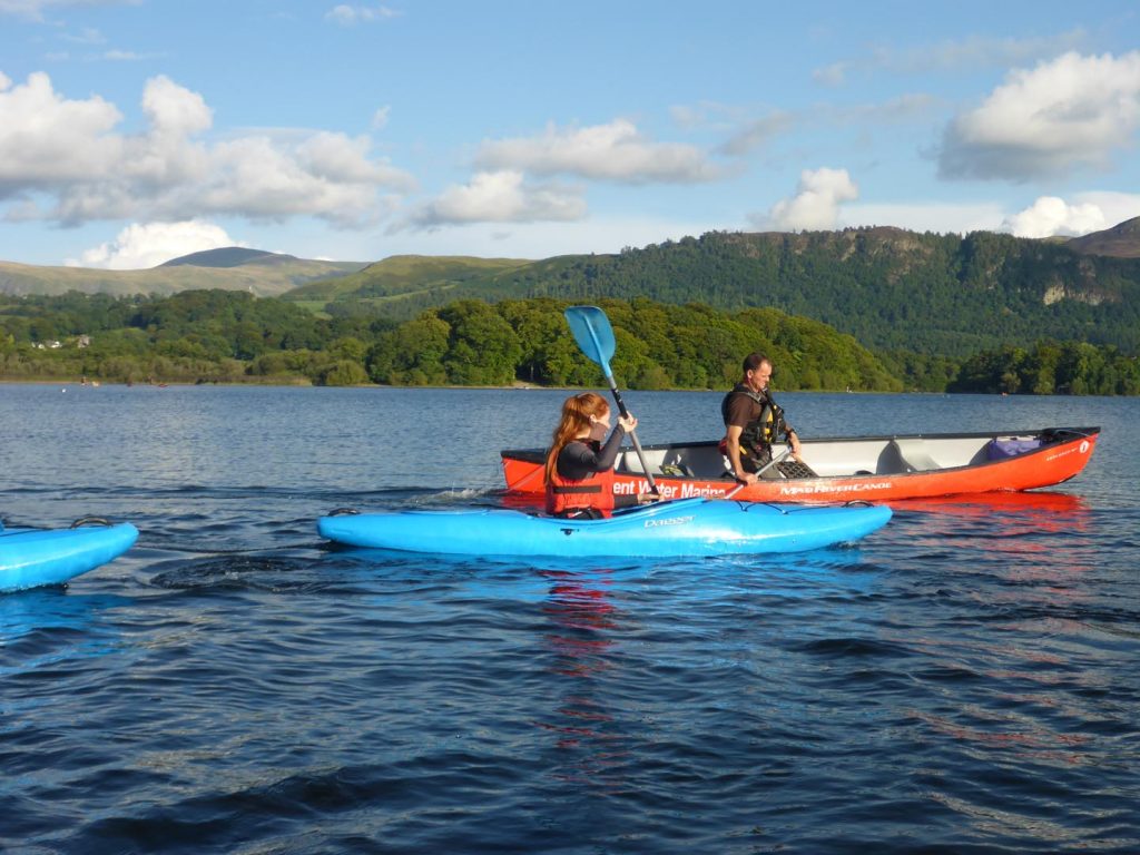 Canoe, Kayak on Derwent Water Canoe, Kayak on Derwent Water