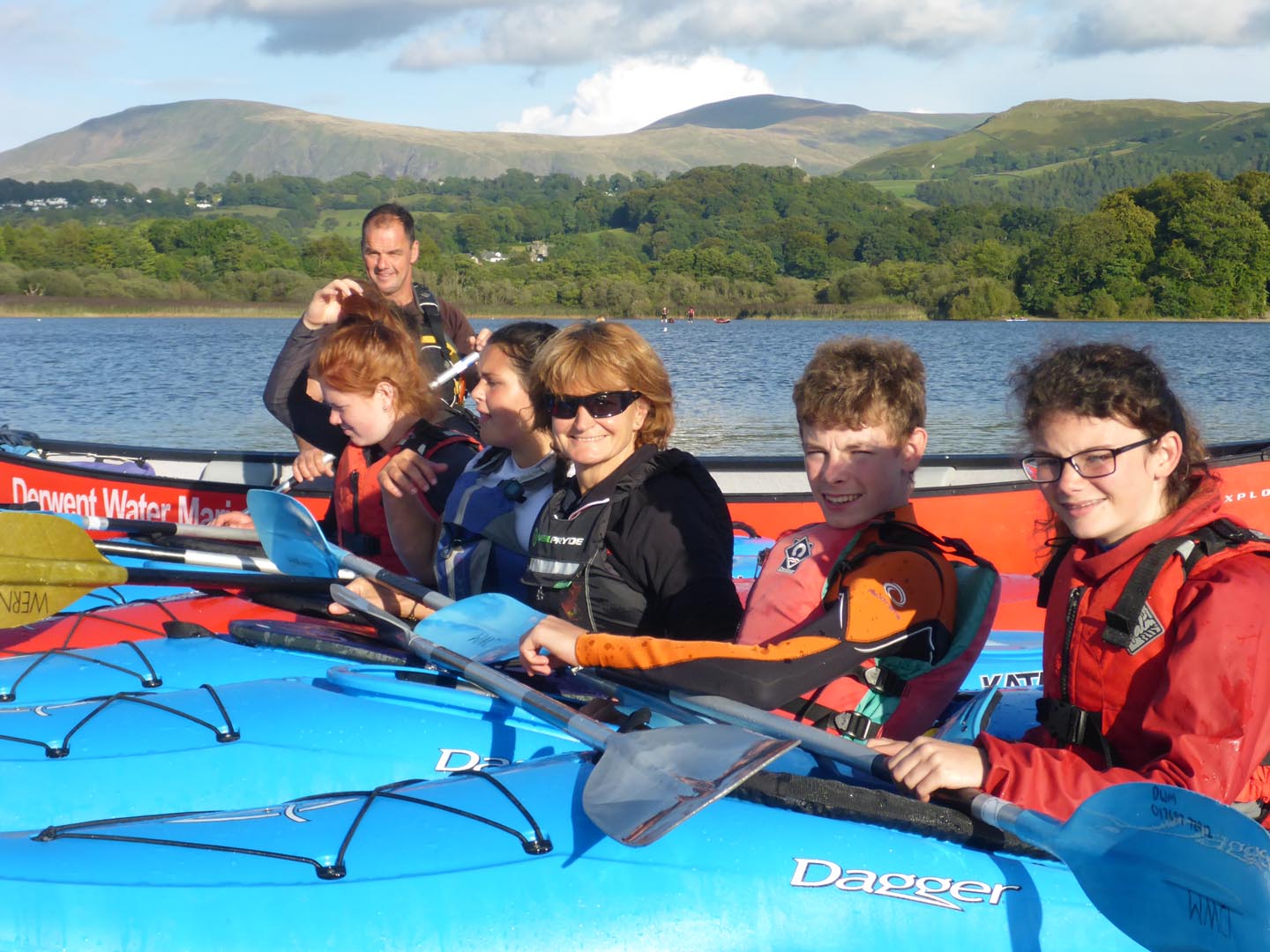 Family Watersports on Derwent Water Family Watersports on Derwent Water