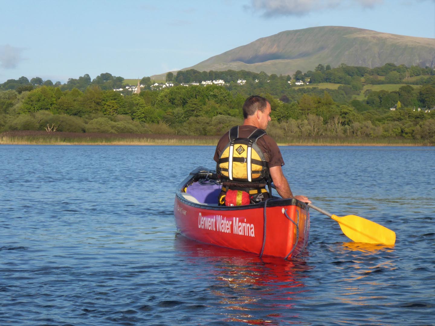 Canoeing in the Lake District Canoeing in the Lake District